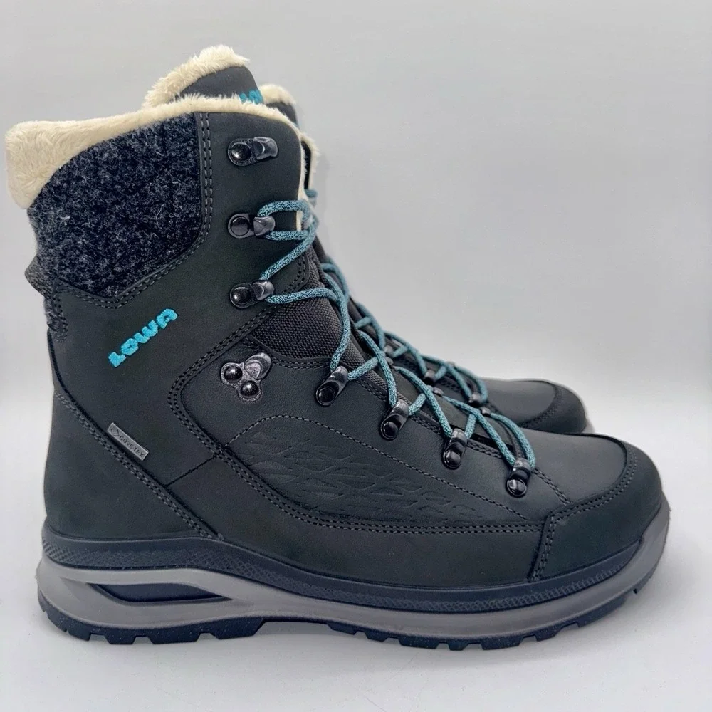 Lowa Renegade Evo Ice GTX Boots Women's Size‎ 9.5 Anthracite Gray Waterproof